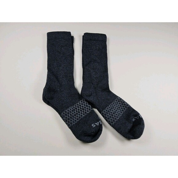 Bombas Marled Calf Socks Lot Of 2 Pairs Size L - Picture 2 of 2